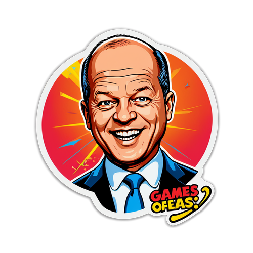 Olaf Scholz w Pop-Art! Zobacz, jak 'Gry Idei' wciągają w nową erę!