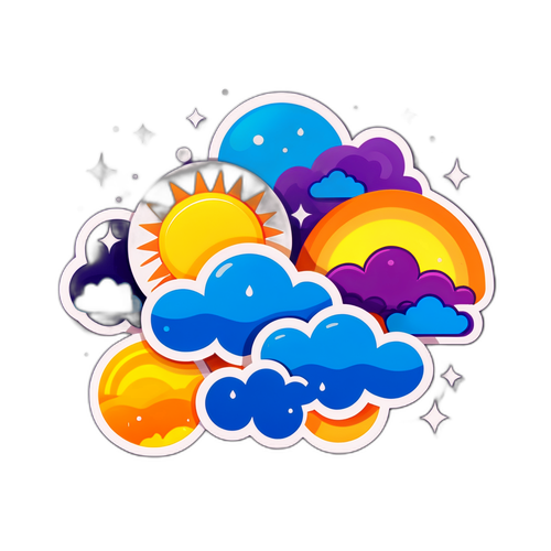 天氣貼紙