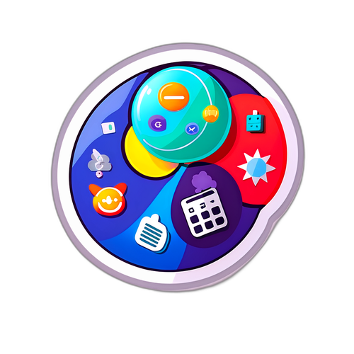 Design Divertido com os Ícones do Programa Globo