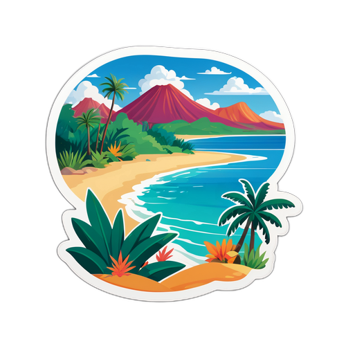 Schilderachtige Landschappen van Nieuw-Caledonië