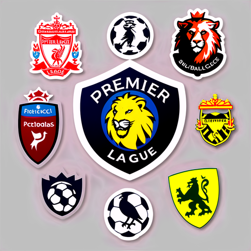 Čisté piktogramy Premier League