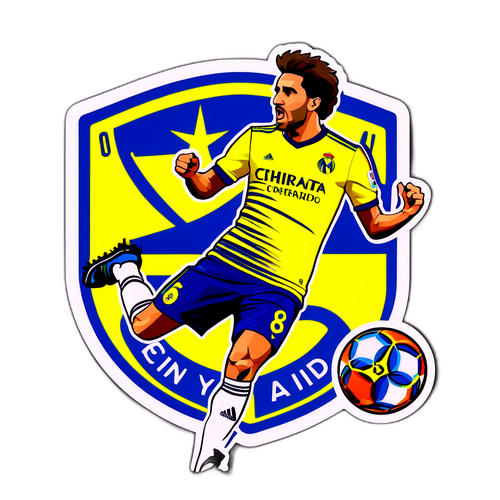 Intens fotballkamp mellom Villarreal og Real Madrid