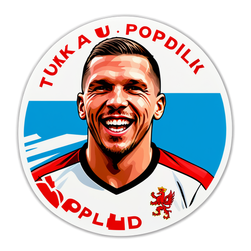 Danke Poldi: Ein Sticker der Erinnerung