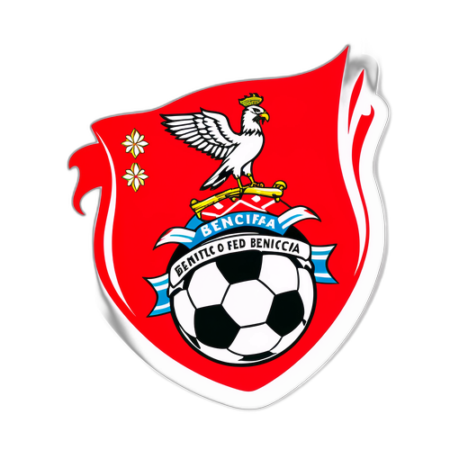 Benfica Vlag Sticker