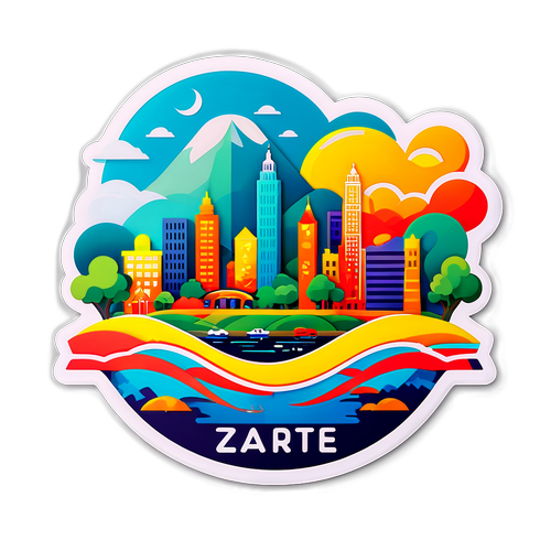 Interpretación moderna de los paisajes de Zárate