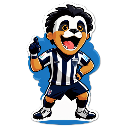 Stiker Seru untuk Penggemar Alianza Lima