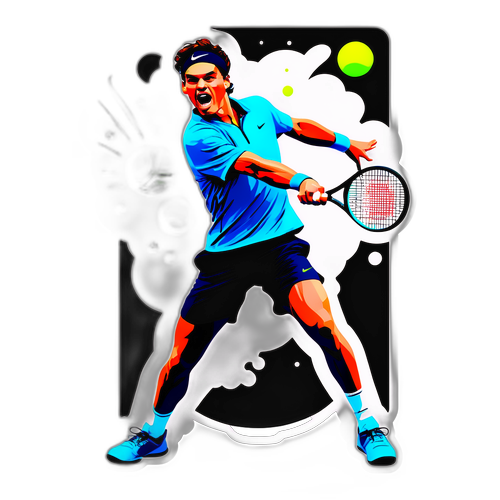 생동감을 전달하는 테니스 장면