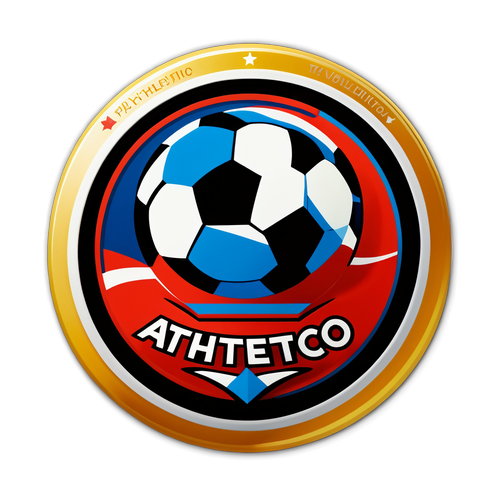 Botão Estilizado do Athletico PR