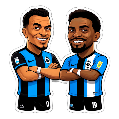 Stiker Grêmio vs Botafogo