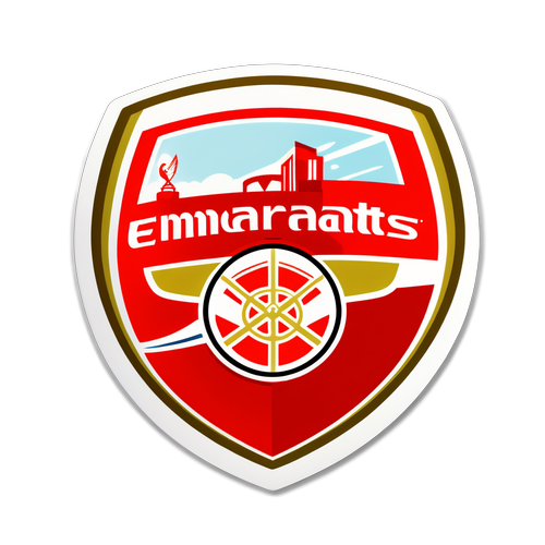 Sticker ya Emirates Stadium na Arsenal