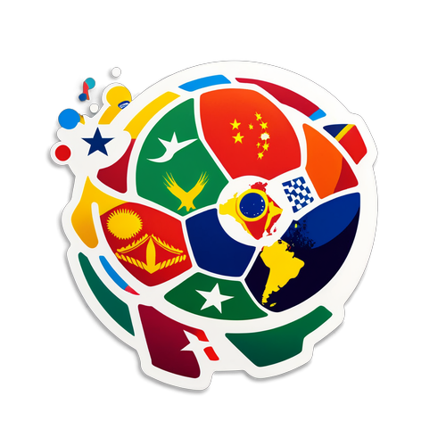 Sticker World Cup: Tạo Nên Không Khí Giải Đấu Sôi Động Với Hình Ảnh Trái Bóng và Quốc Gia!