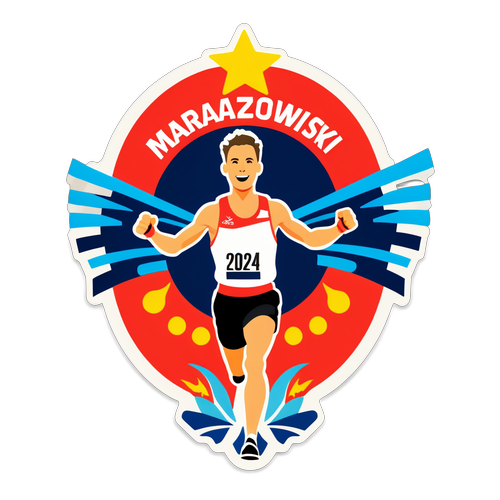 Zdobywaj Medale! Niezwykłe Naklejki, Które Ożywiają Maraton Warszawski 2024!