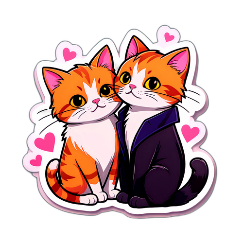 Rakastavat kissat Bridgerton-tyylillä