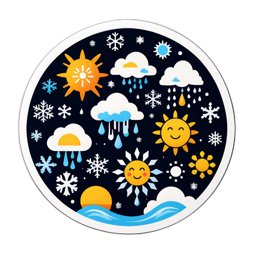 Sticker Vreme Neprevăzută