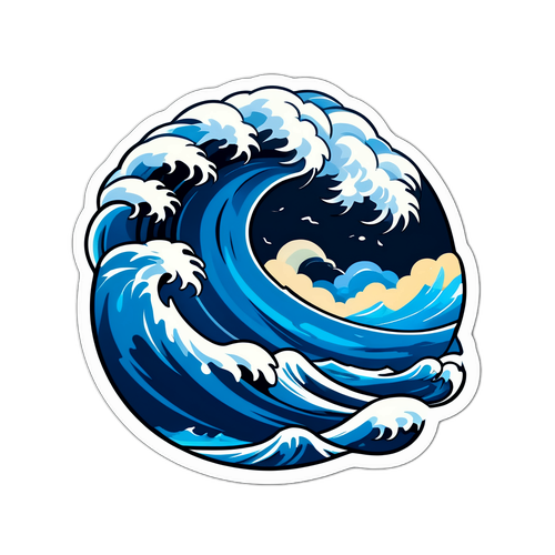 สติกเกอร์พายุทรอปิคอล 'Kajiki'