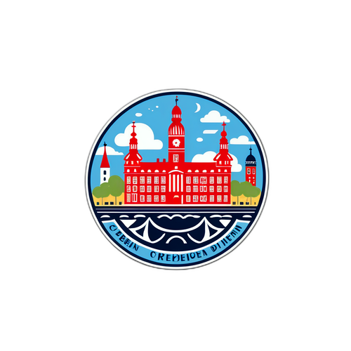 Københavns kommunevåben med bysilhuet