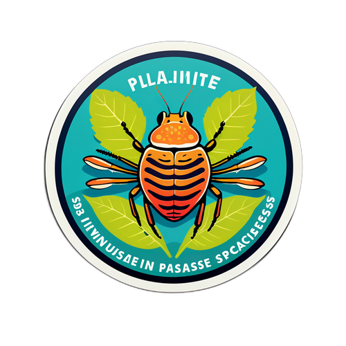 防止外来物种入侵的设计贴纸