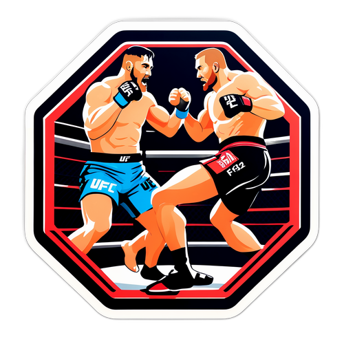 Stiker Dinamik UFC 322