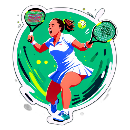 Makulay na Representasyon ni Jeļena Ostapenko sa Tennis