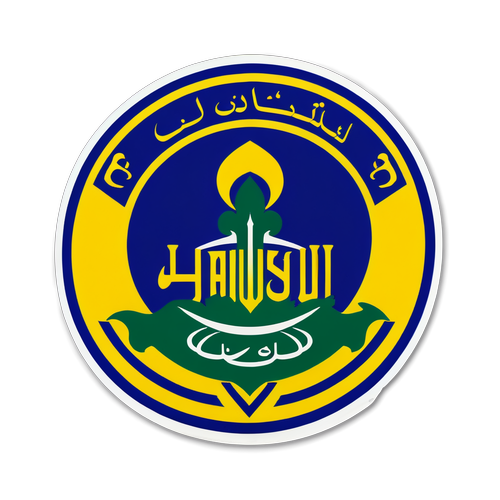 Bangga! Logo Al Nassr Mengguncang Latar Belakang Bendera Arab Saudi yang Memukau!