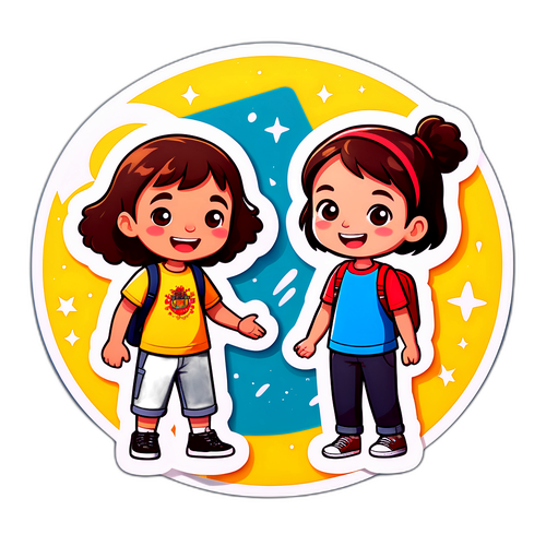 文化交流的友好场景