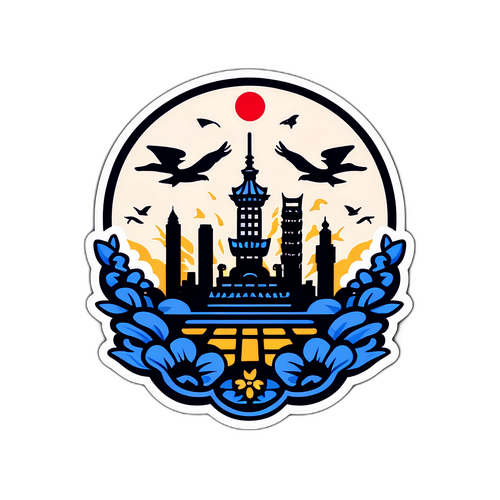 南京大屠殺紀念貼紙