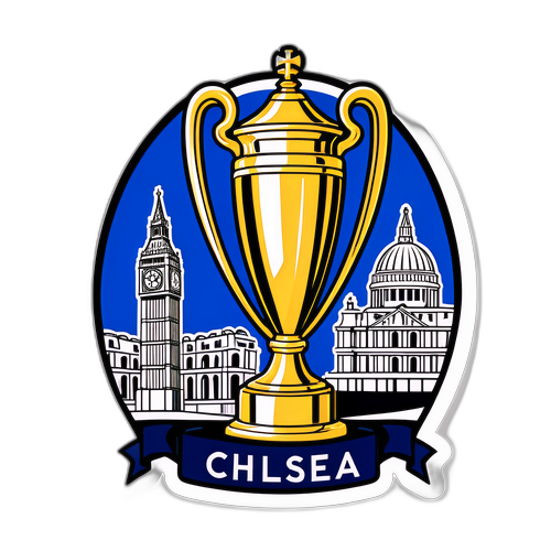 Stiker Final Chelsea vs PSG