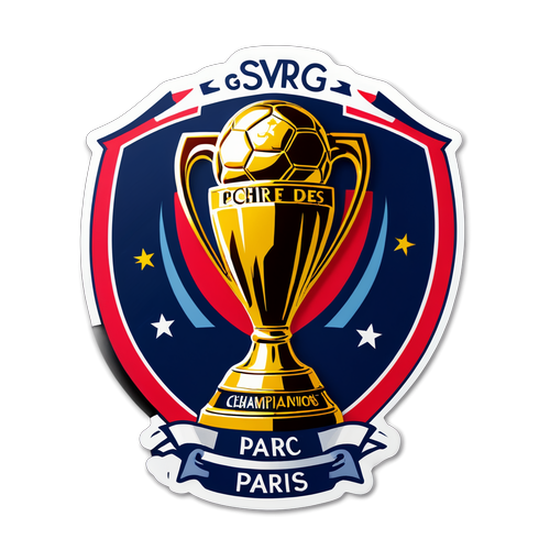 PSG 'Trophée des Champions' 기념 스티커