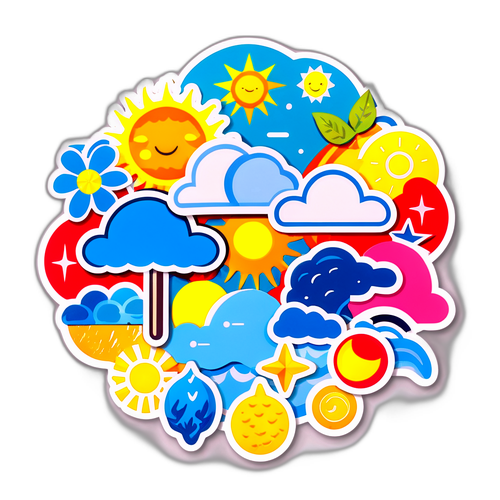 Adesivo Tematico sul Tempo a Cagliari