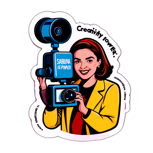 Plakat z Sabrina Impacciatore