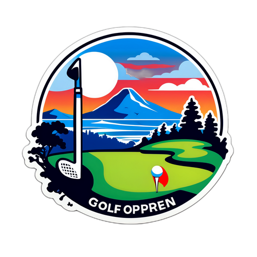 Golf Scene ved US Open
