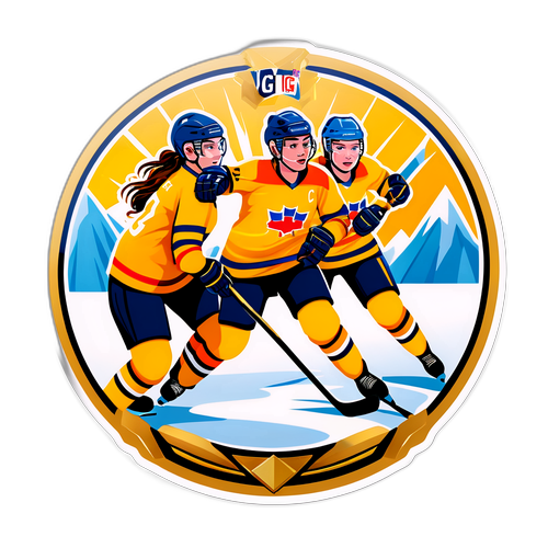 An Icy Women's Hockey Gold Medal Game