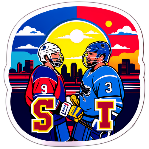 St. Louis vs. Austin Game Sticker