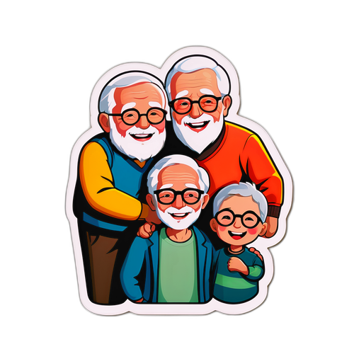 温暖的家庭场景