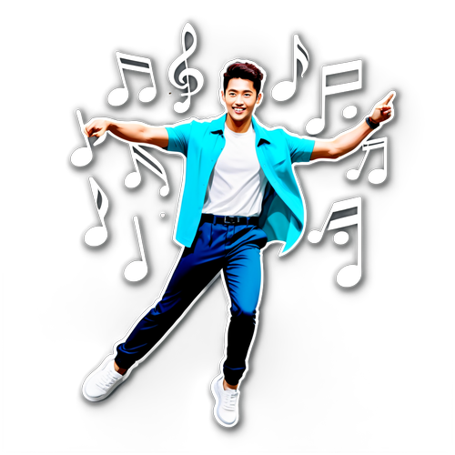 Taecyeon na sumasayaw