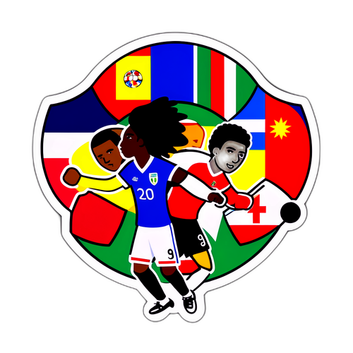 Sticker geïnspireerd door de Coupe du Monde U20