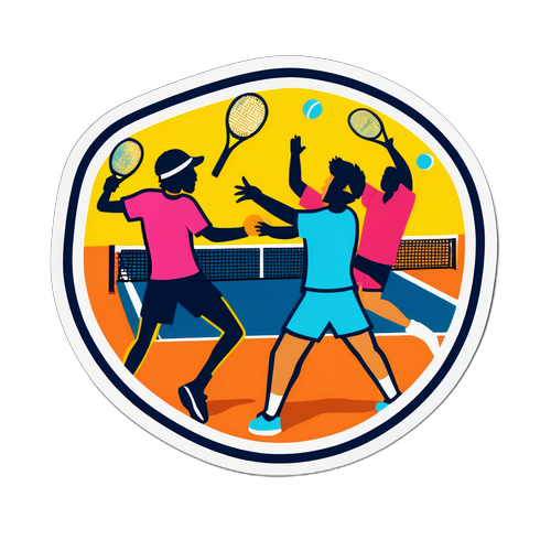 Match de Tennis Énergique