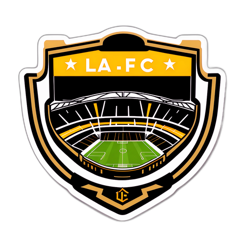 LAFC 팬들의 응원을 담은 스티커 디자인