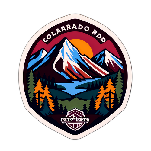 Desain Retro Logo Colorado Rapids dengan Sentuhan Vintage