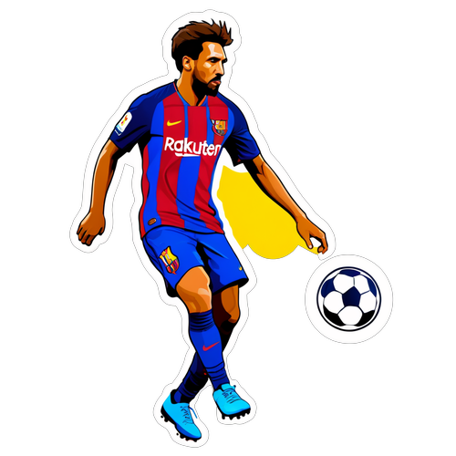 FC Barcelona Dynamische Sticker