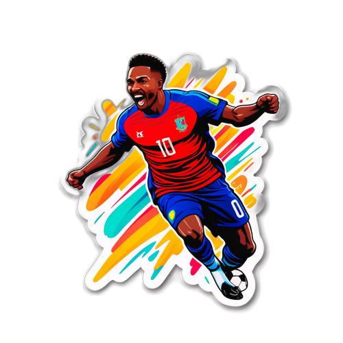 Kobbie Mainoo Gol Sevinci Sticker