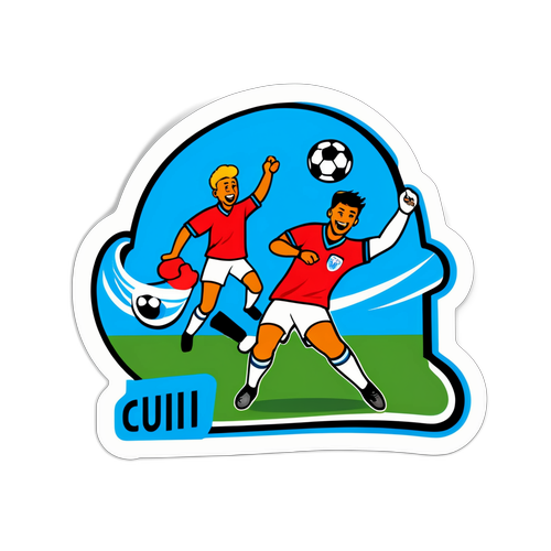 Animovaný fotbalový scénář v Malmö