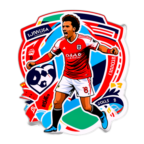 Унікальний наліпка Прем'єр-ліги з іконічними моментами