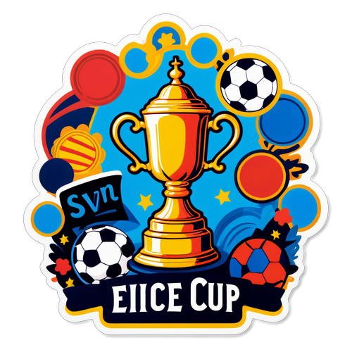 Whimsical FA Cup Sticker