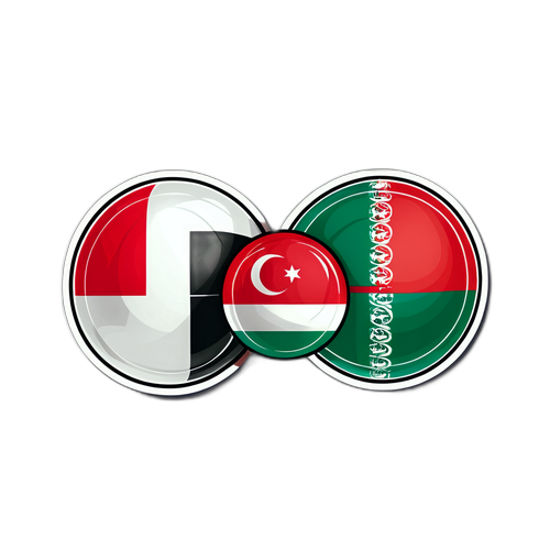 Sticker ya Mpira wa Miguu wa UAE na Oman