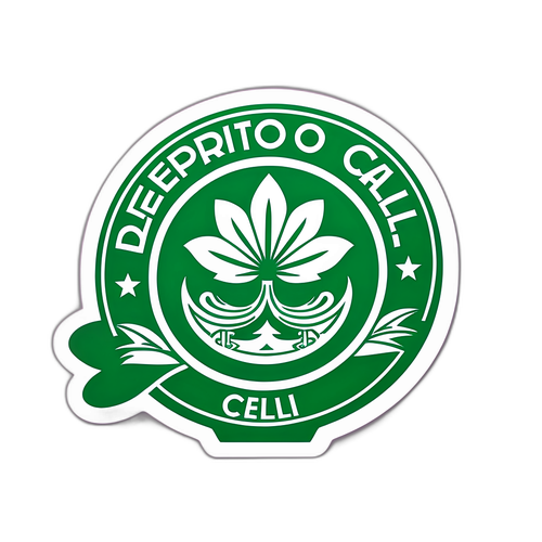 Stiker Logo Deportivo Cali