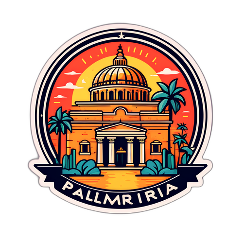 Adesivo Vintage di Palmira