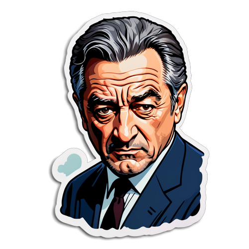 De Niro w Nowym Wydaniu: Eksplozja Emocji w Ten Artystyczny Portret!