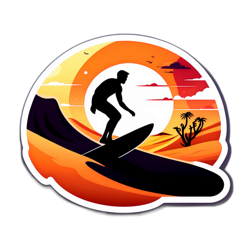 Fantastisk sanddynscen