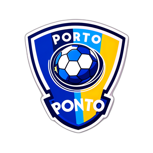 Porto Maç Atmosferini Yansıtan Çıkartma